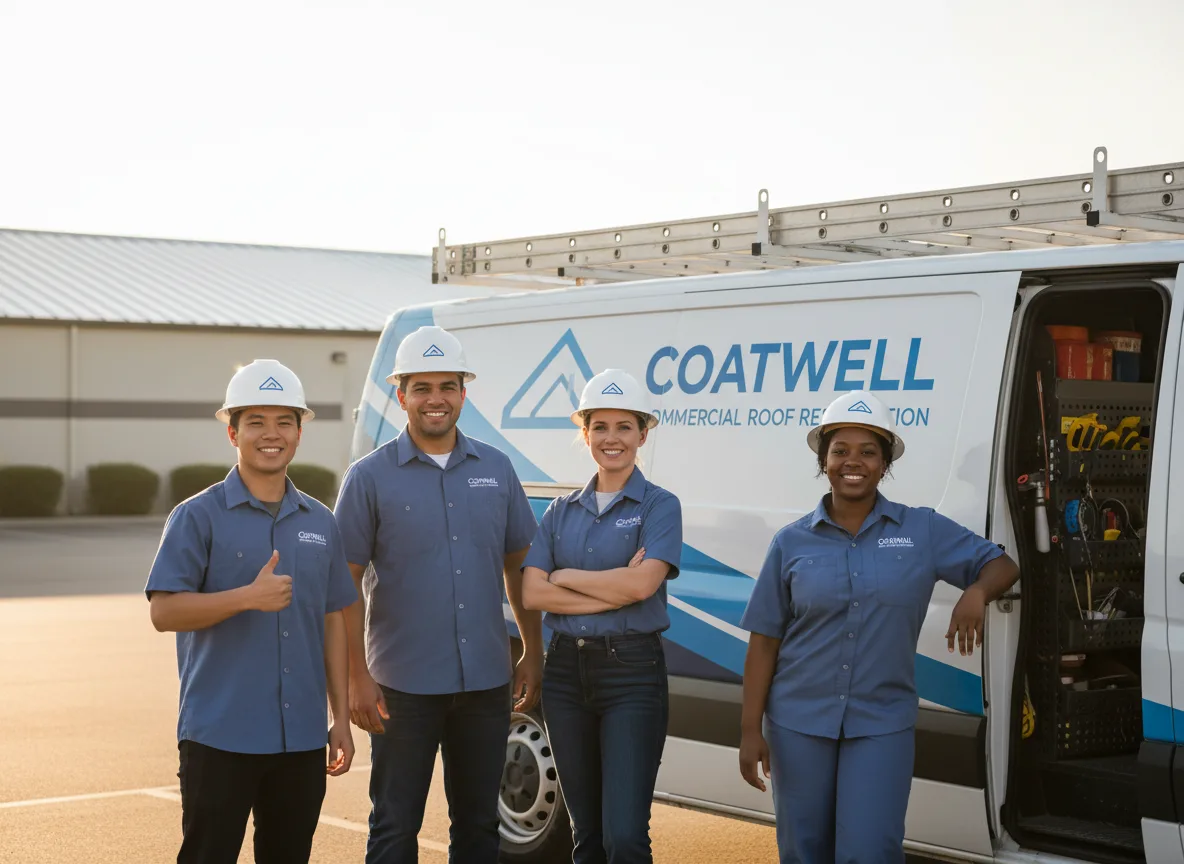 Commercial roof coating company in Rocky Ridge, OH